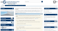 Desktop Screenshot of procuracatania.it
